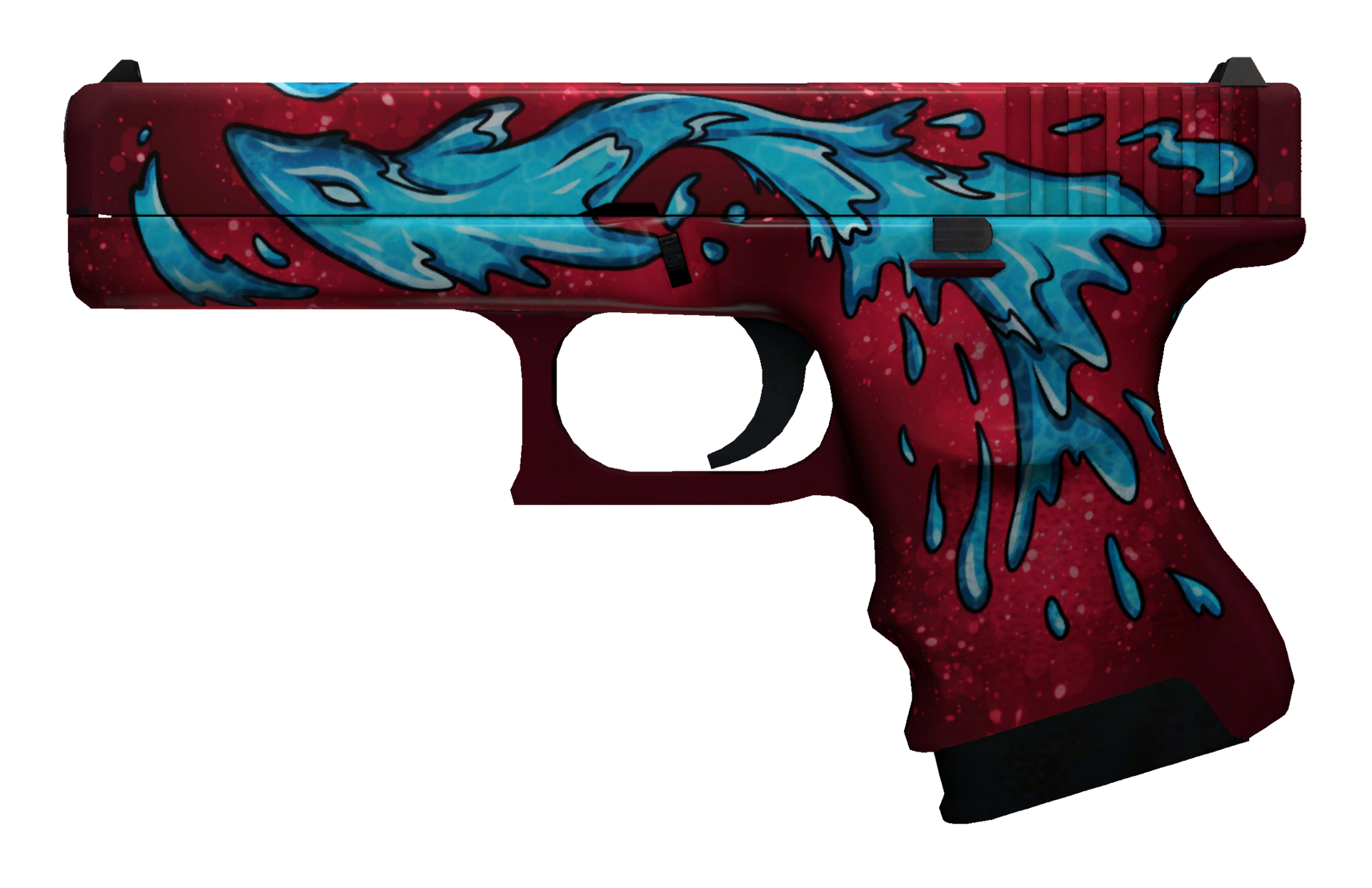 Glock-18 Water Elemental